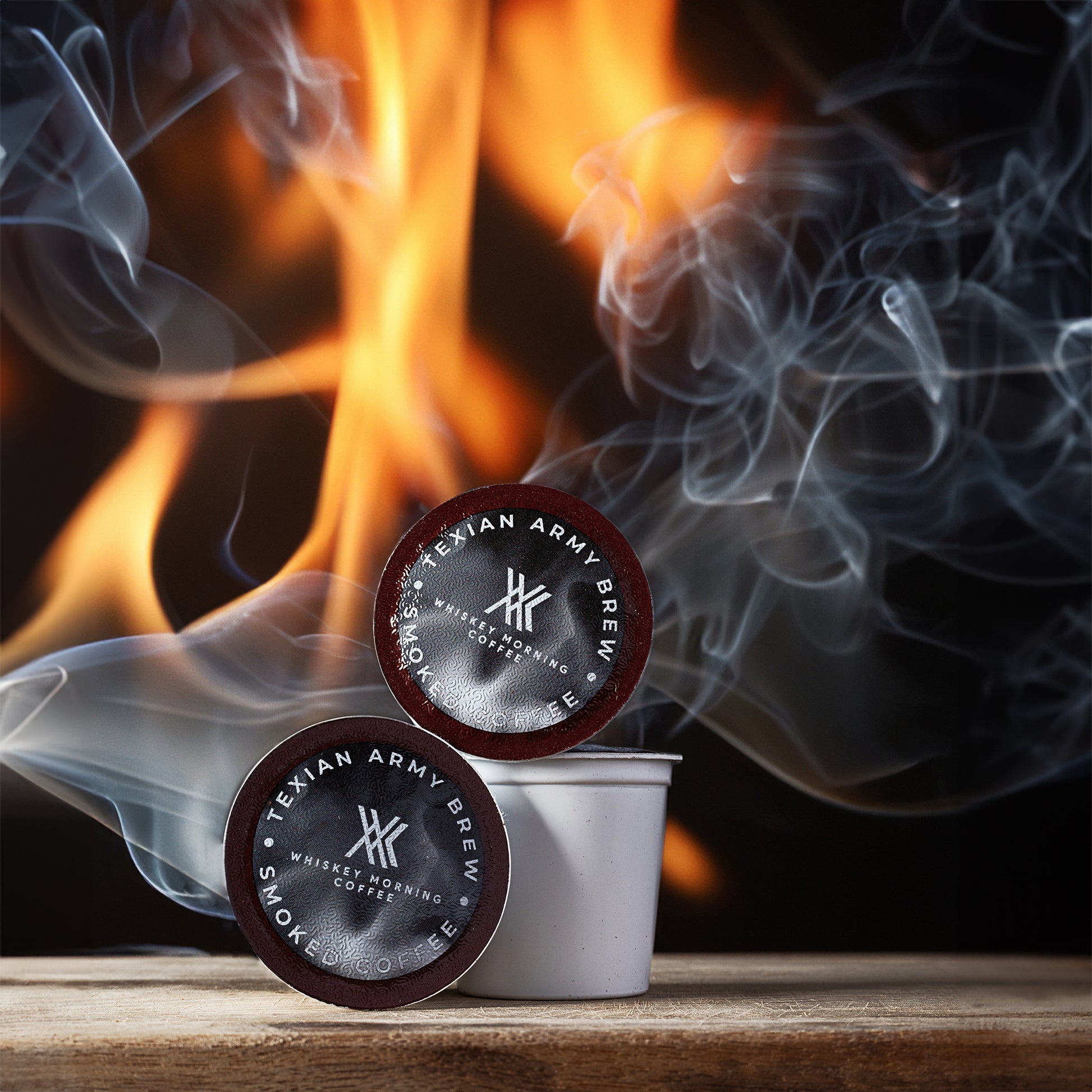 bbq smoked coffee pods