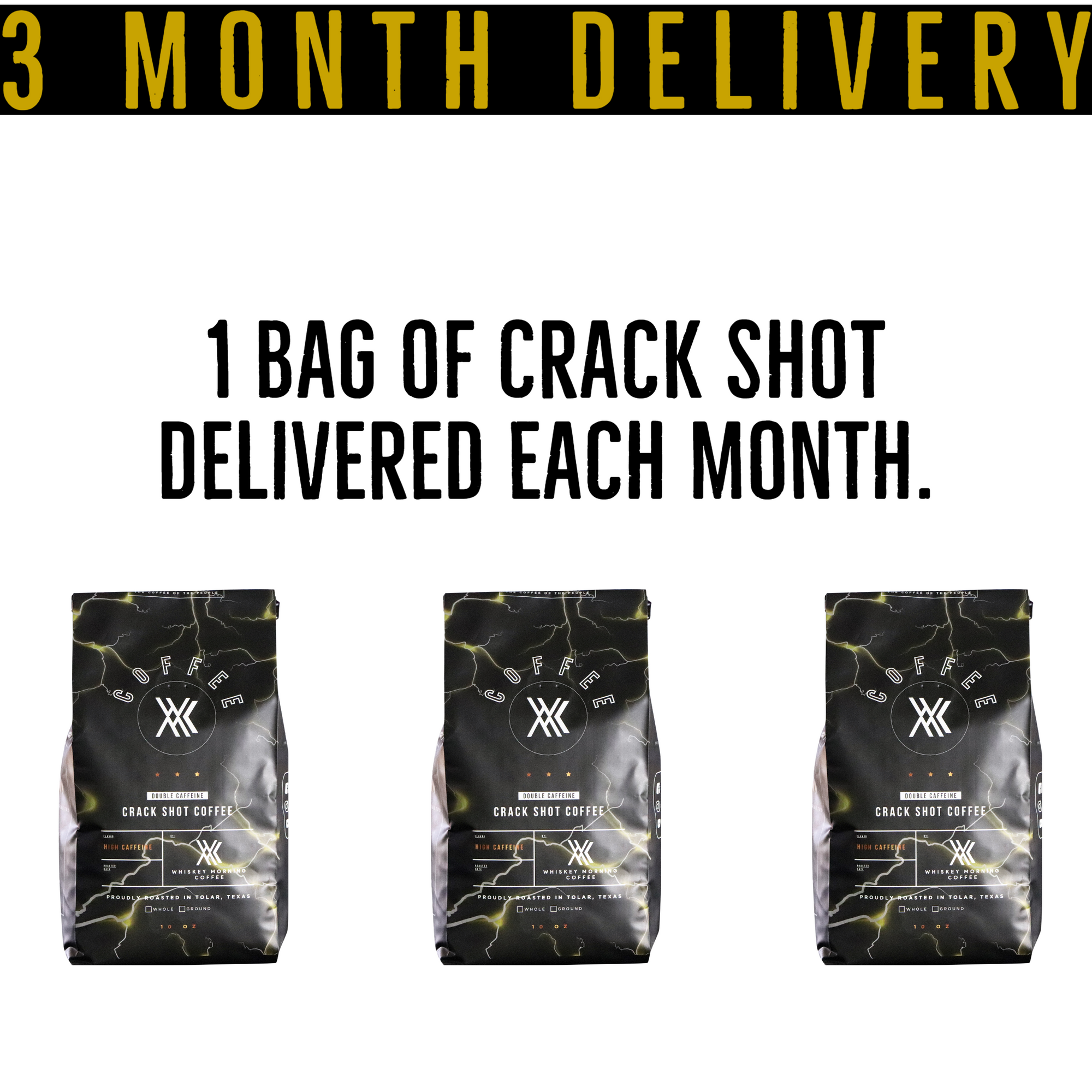 Crack Shot 3 month prepaid subscription