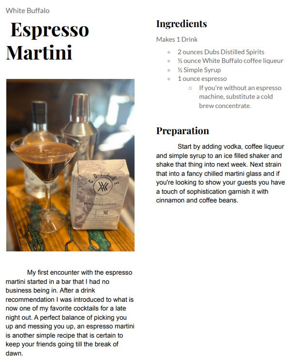 Espresso Martini