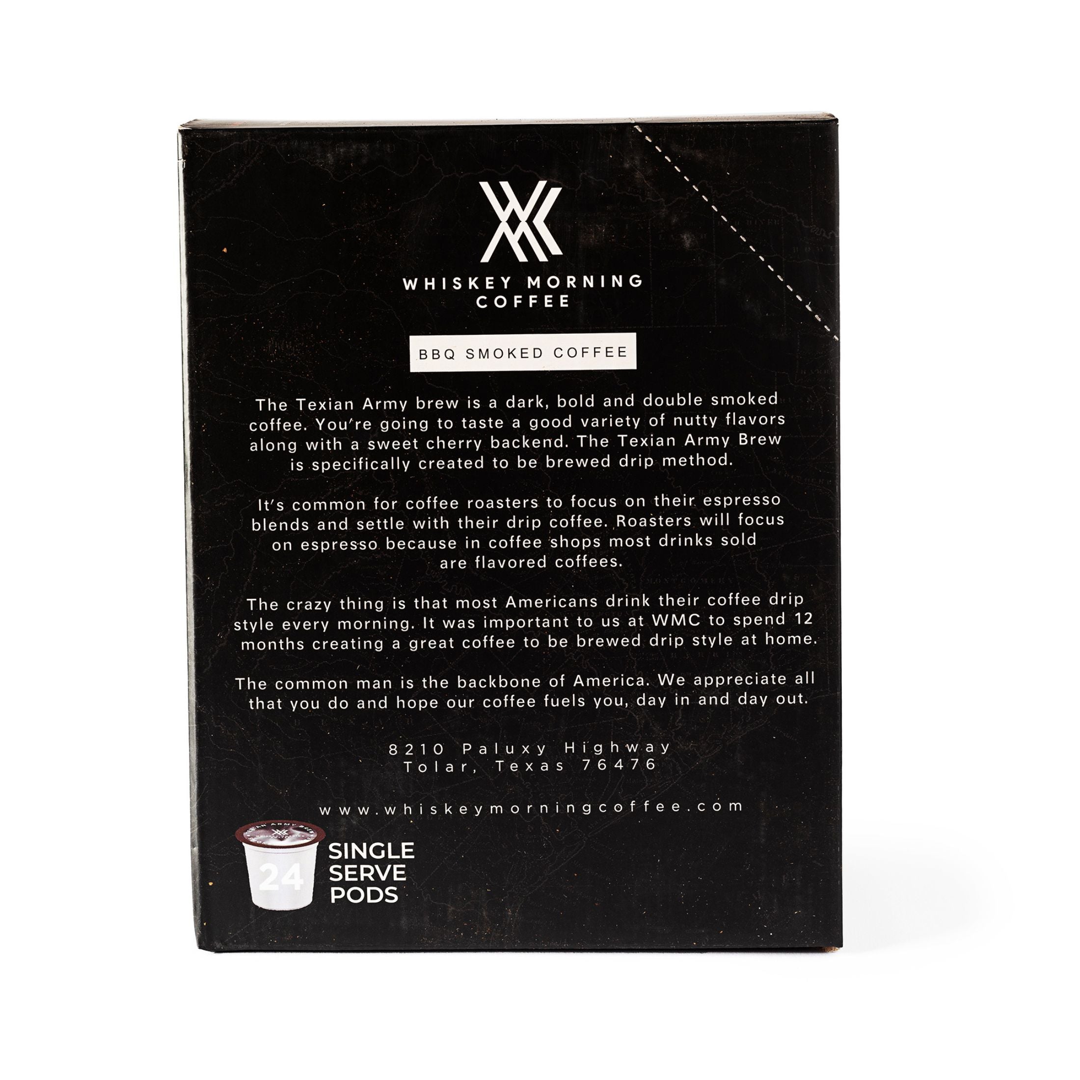Pecan & Cherry Smoked Coffee: Single Serve Pods 100ct