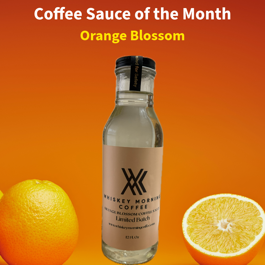natural orange coffee syrup