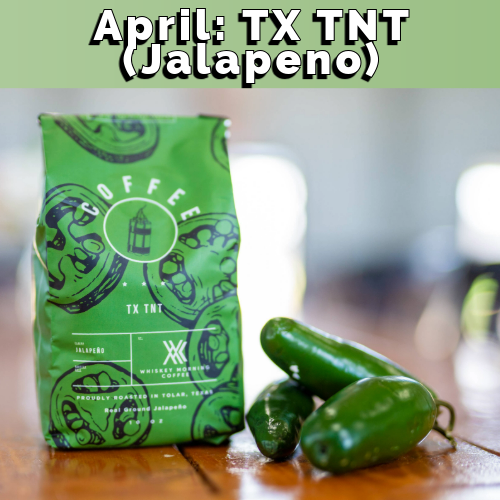 Coffee with jalapenos mixed into it