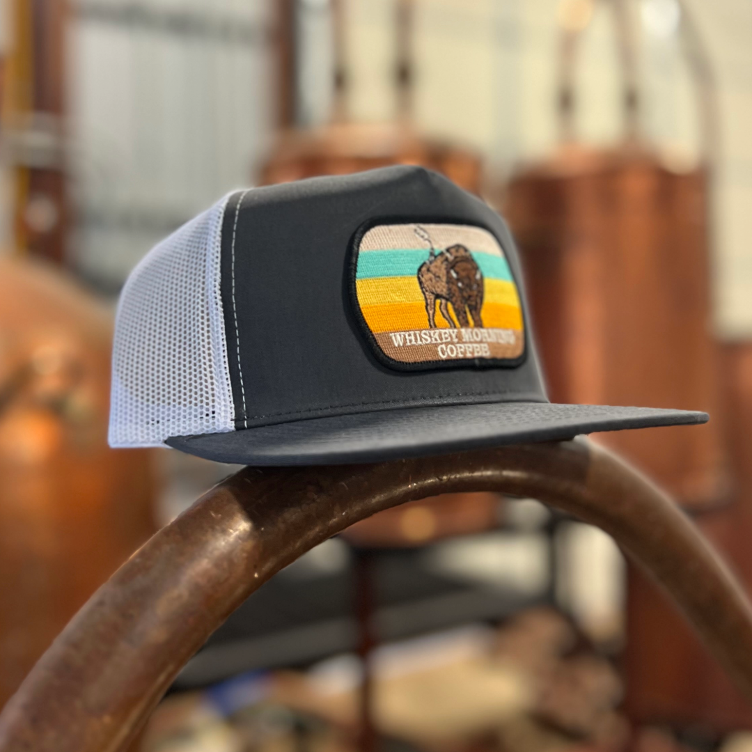 trucker style buffalo hat