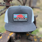 trucker style road runner hat