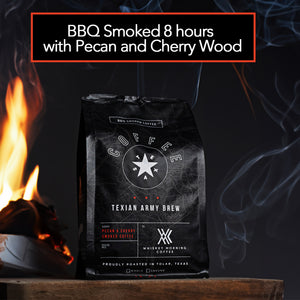 bbq smoked coffee beans