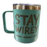 Stay Wirey Turquoise Mug