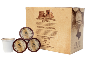 back of Whiskey Morning Kcups