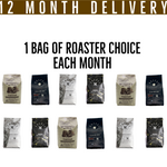 roasters choice 12 month prepaid subscription