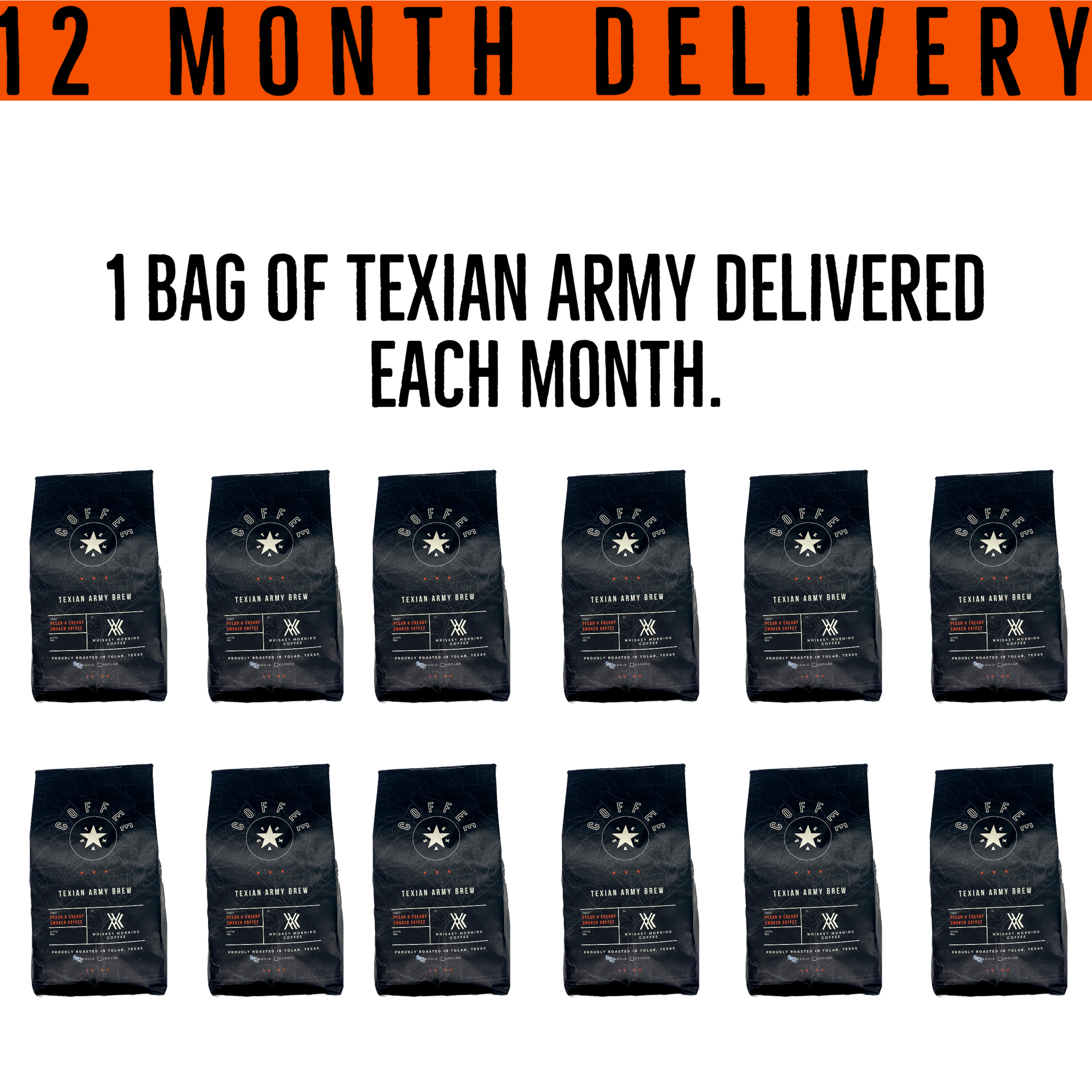 Texian Army 12 month prepaid subscription