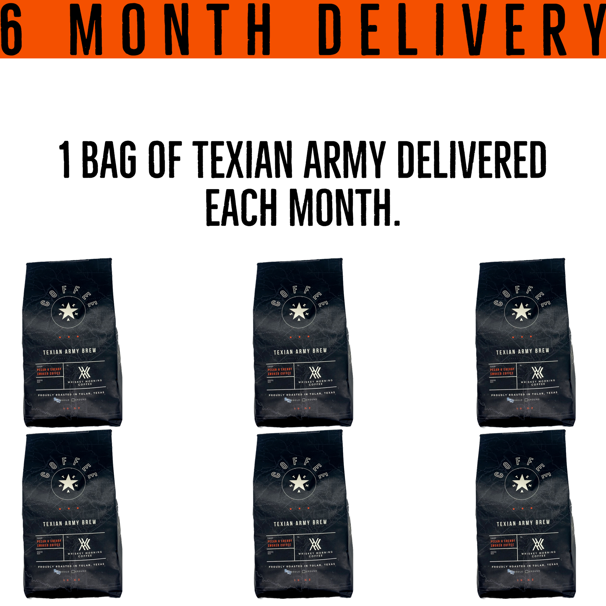 texian army 6 month prepaid subscription