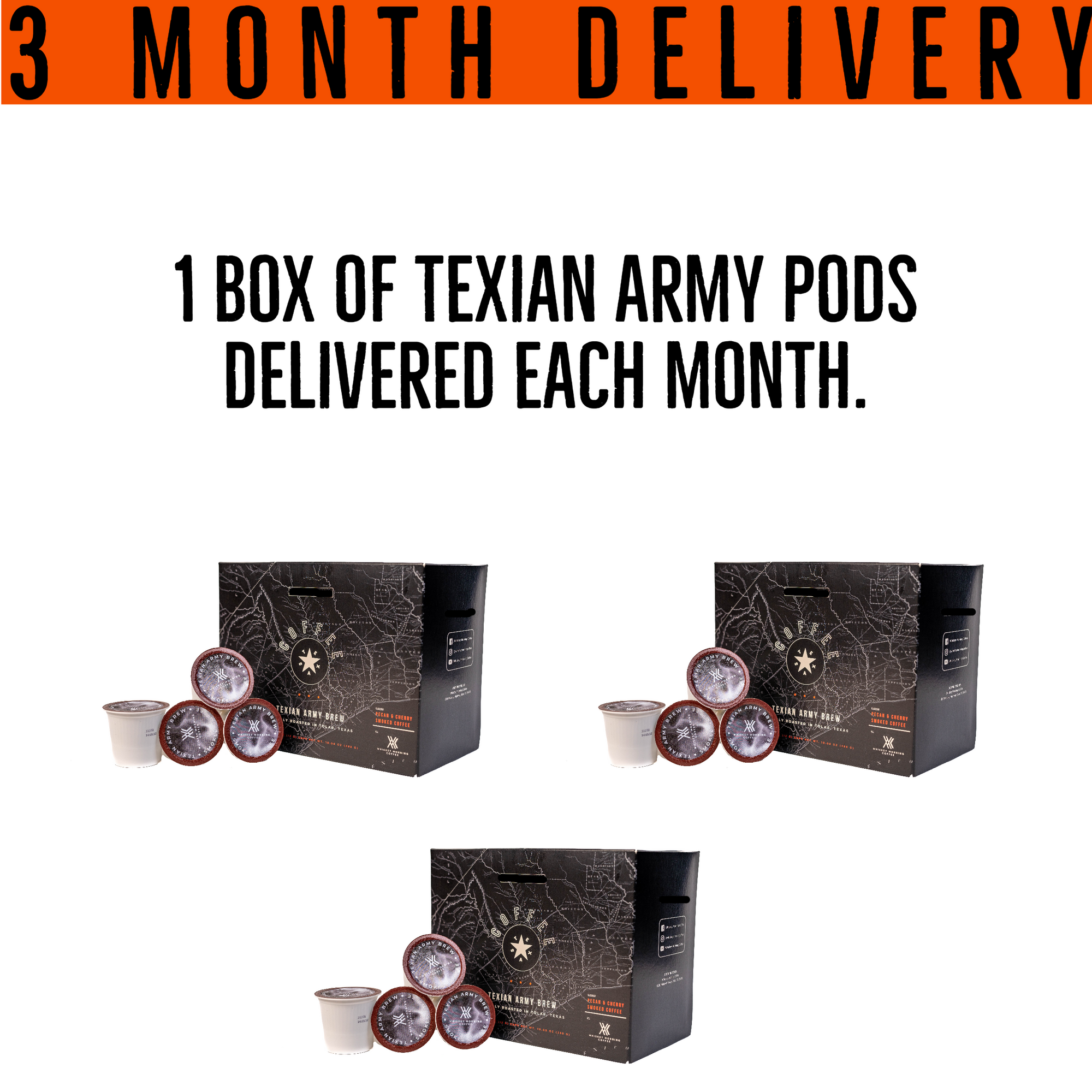 Texian Army Pods 3 month prepaid subscription